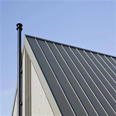 12 fot längd Galvalume Standing Seam Metal takblad